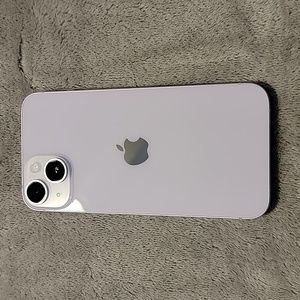 IPhone 14 128GB with USB charging cord